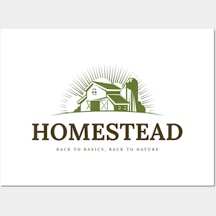 Homestead back to basics, back to nature Posters and Art